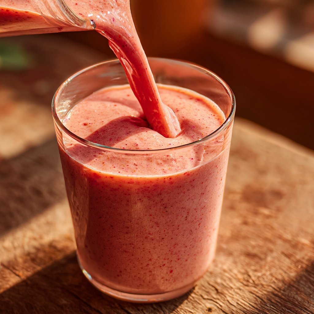 Strawberry Almond Smoothie