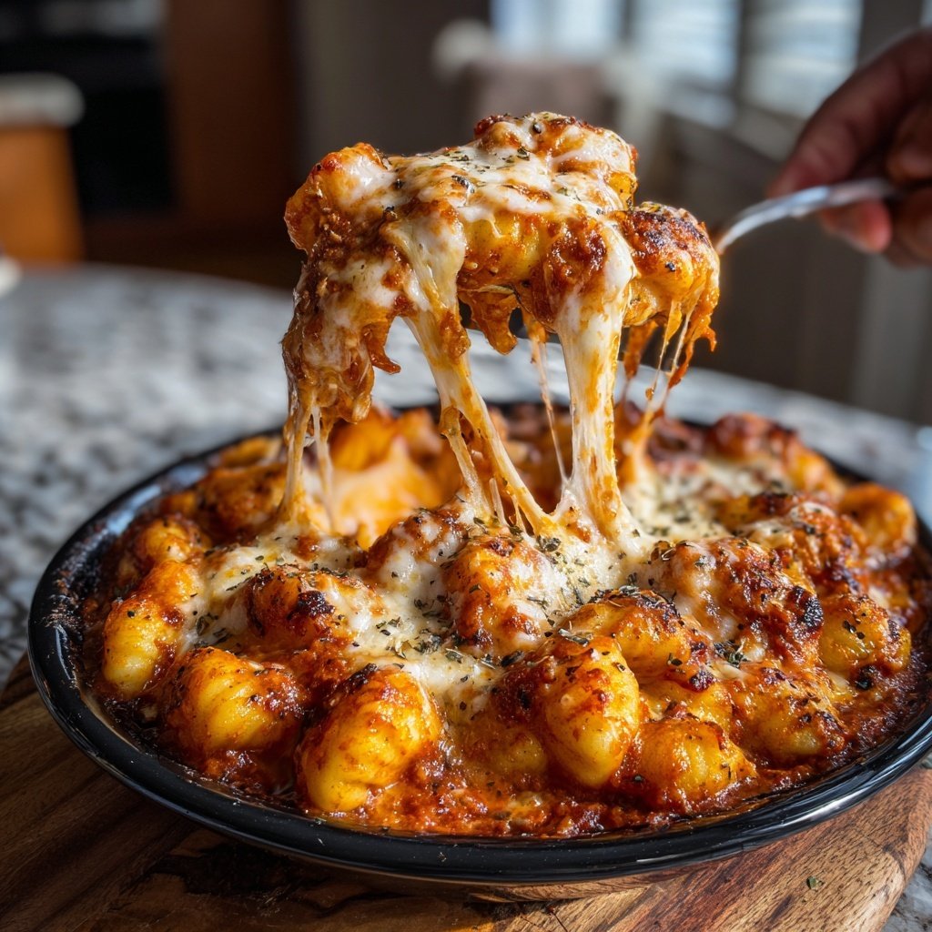 Valentine Gnocchi Bake