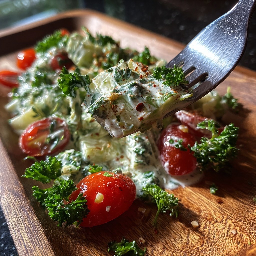 Celery Salad With Yogurt Dressing