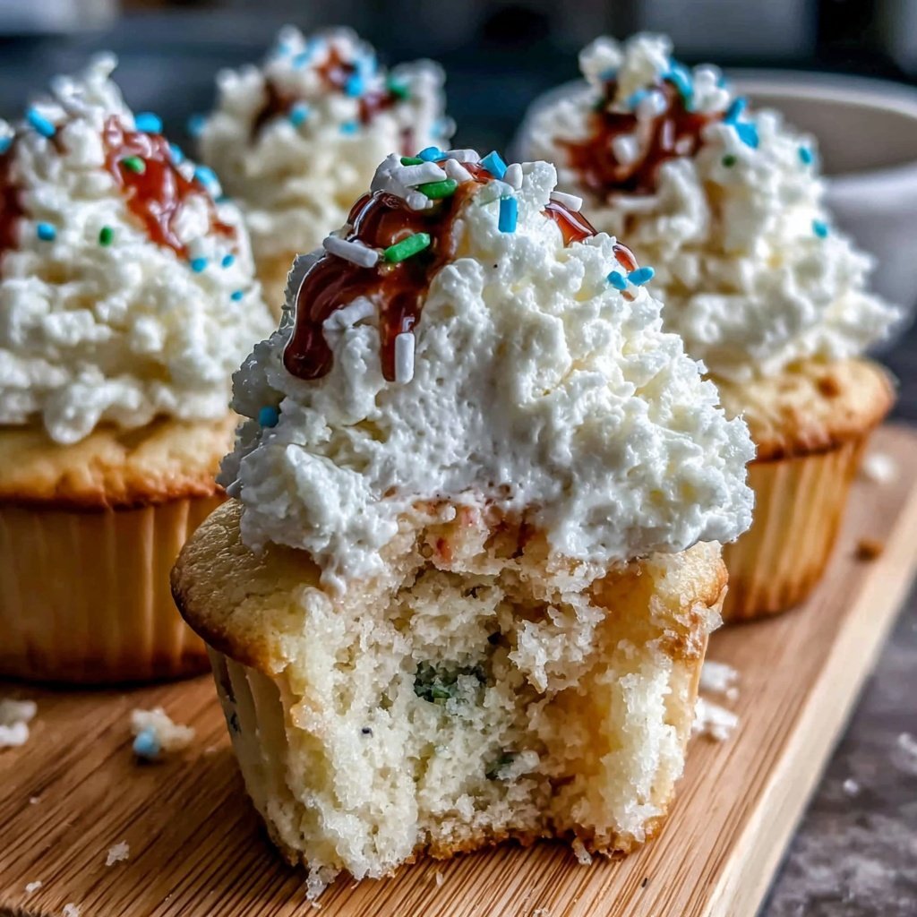 Spring Cupcakes With Vanilla Buttercream