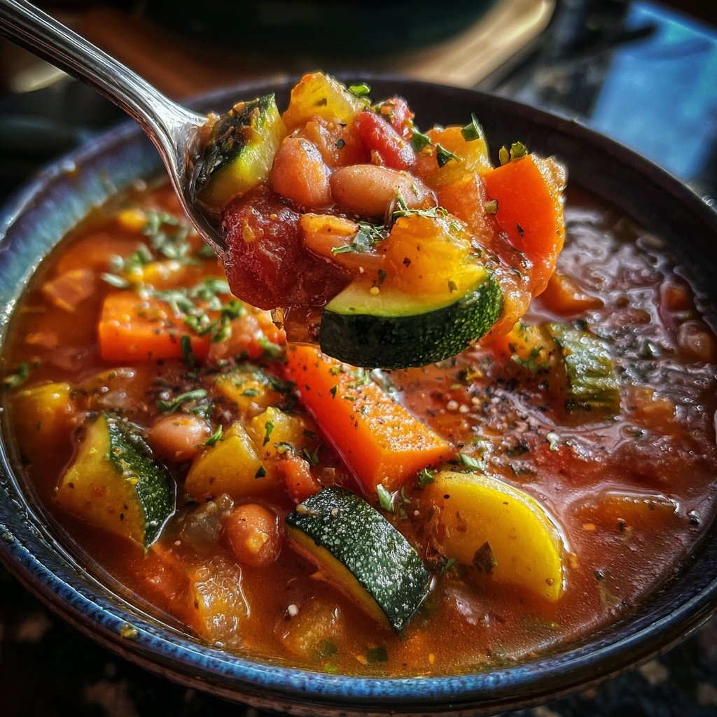 Healthy Crockpot Italian Vegetable Stew