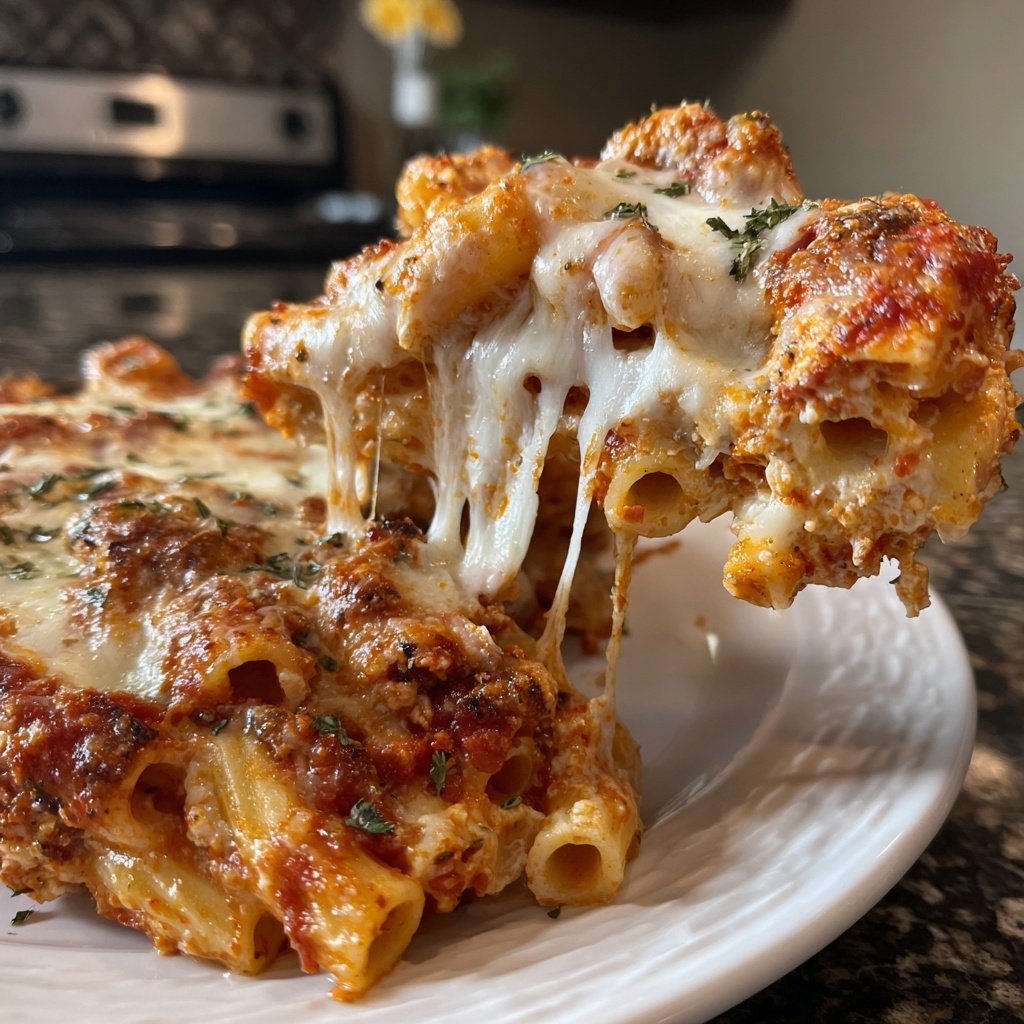 Comfort Food Baked Ziti
