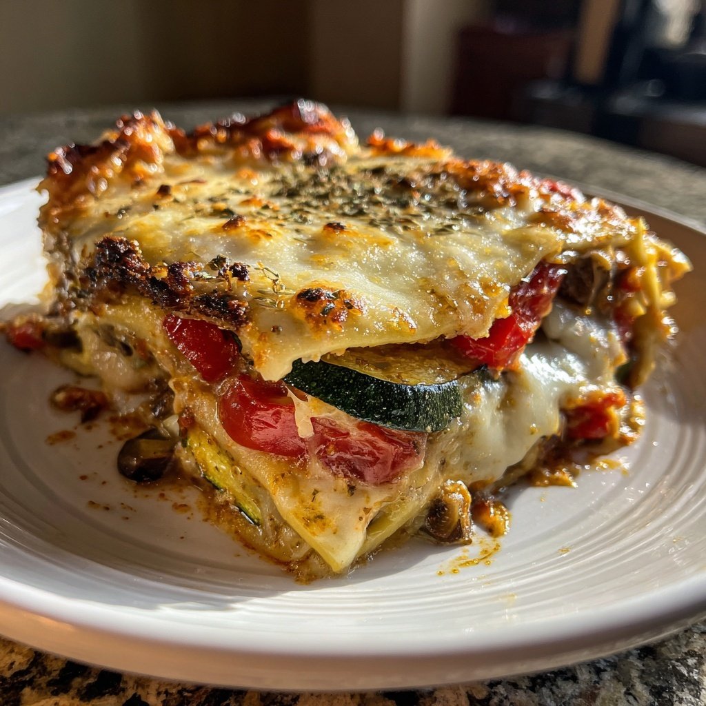 Sunday Baked Vegetable Lasagna