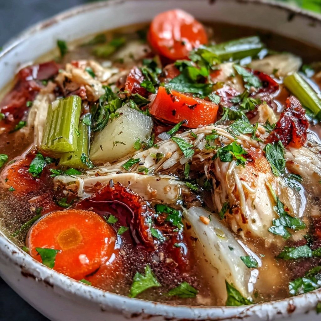 Healthy Chicken Vegetable Soup