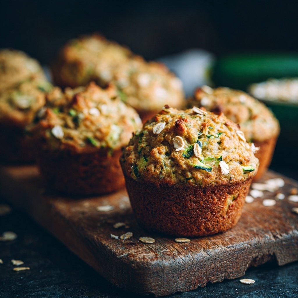 Zucchini Breakfast Muffins