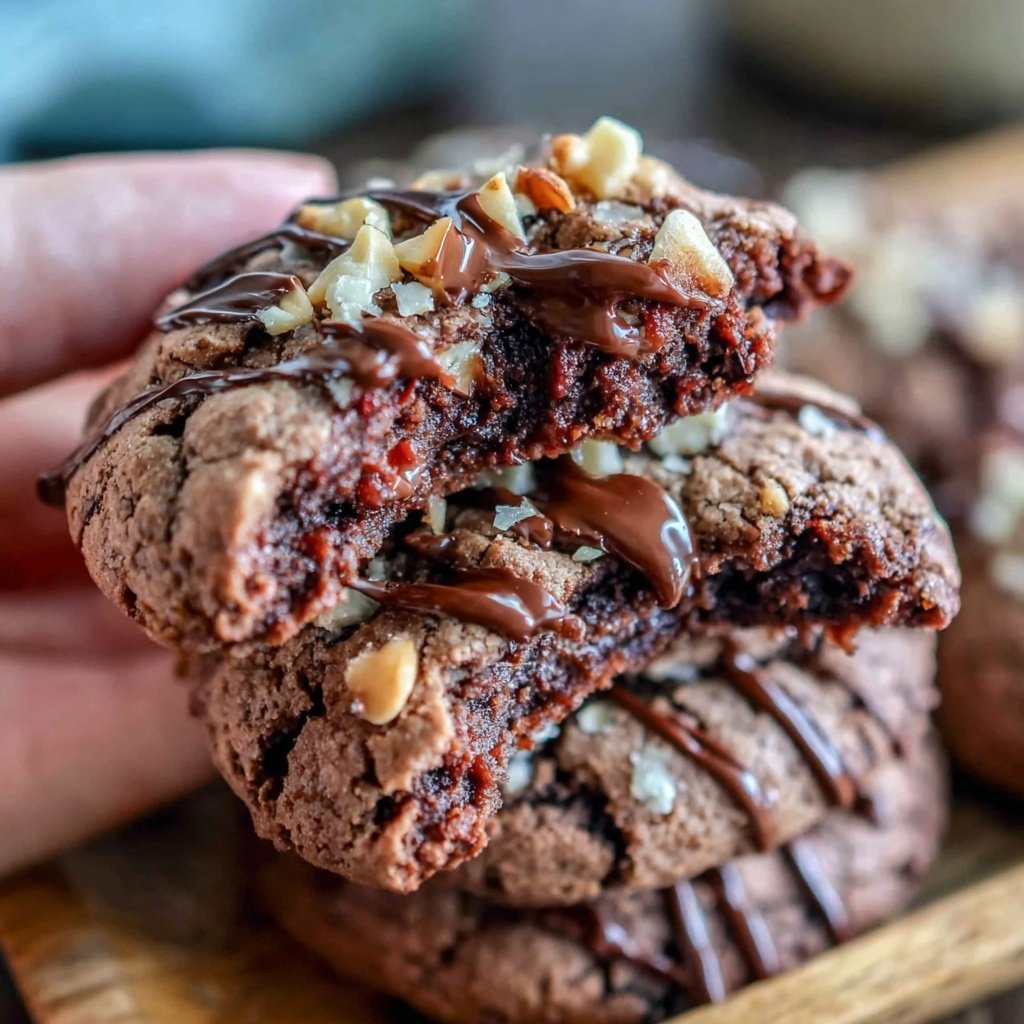 Brownie Mix Peanut Butter Cookies