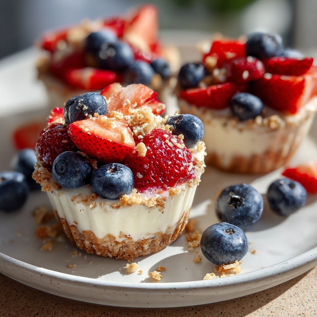 Vanilla Berry Yogurt Breakfast Cups