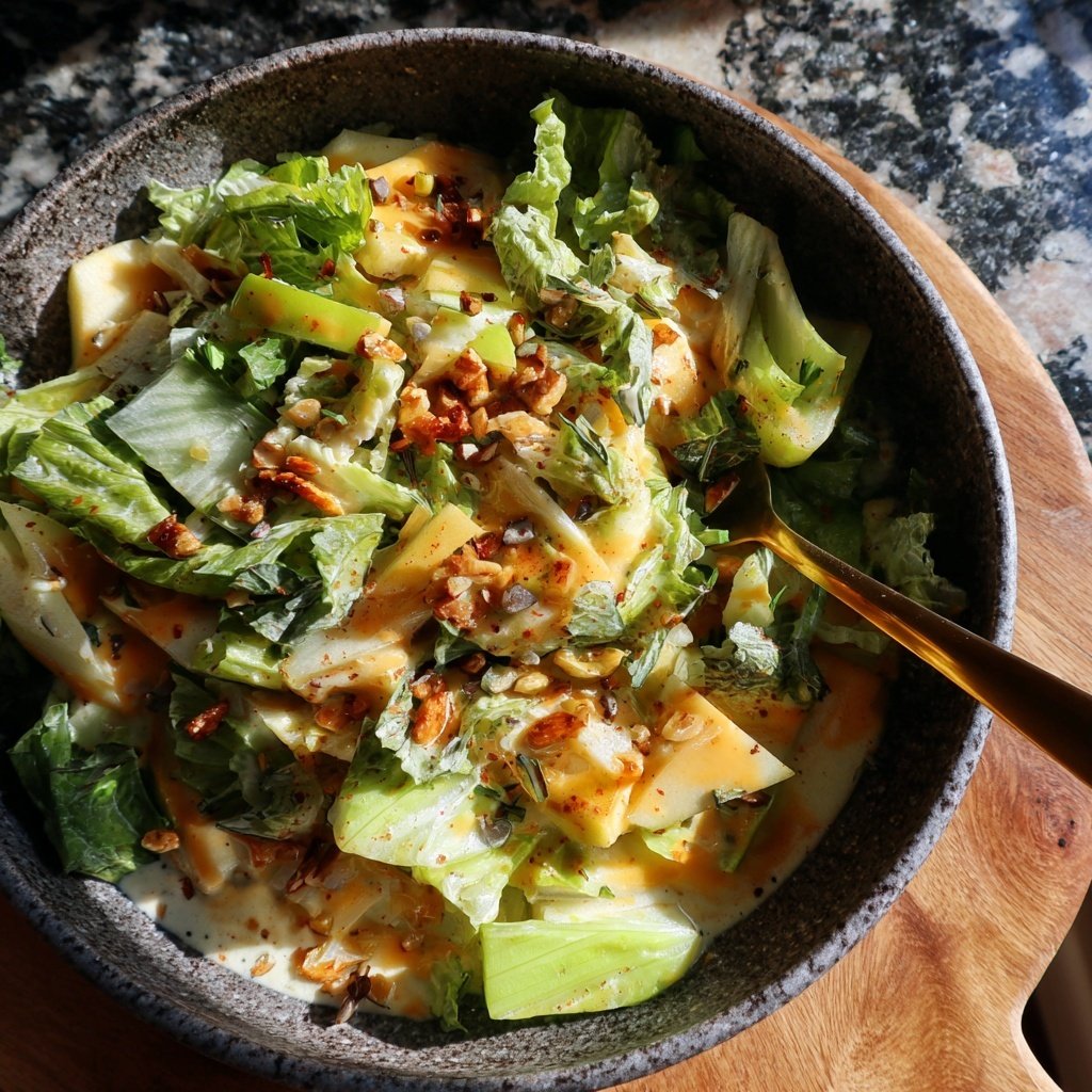 Creamy Celery Apple Salad