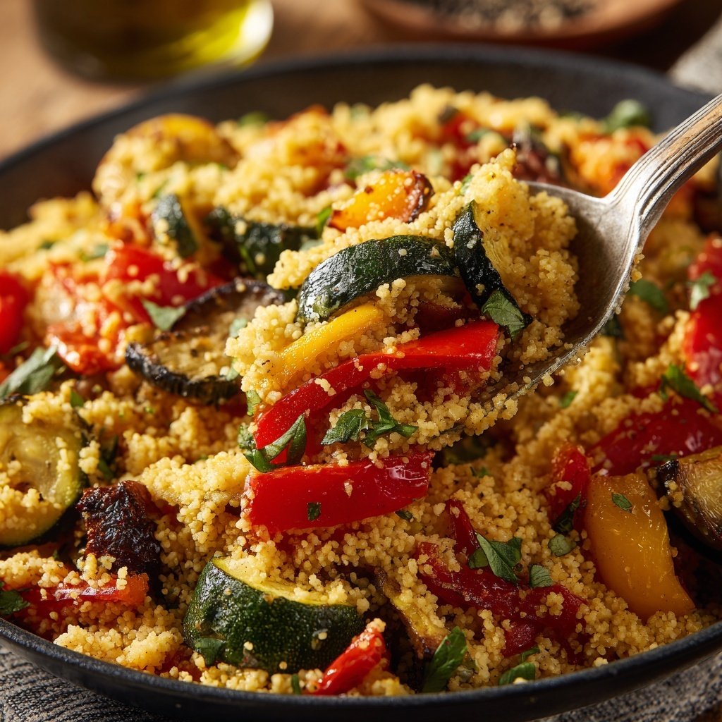 Herb Roasted Vegetable Couscous