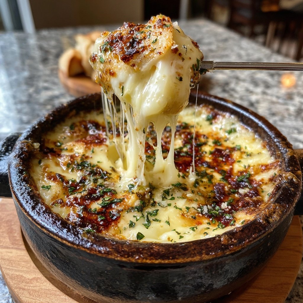 Fondue with Taleggio Cheese