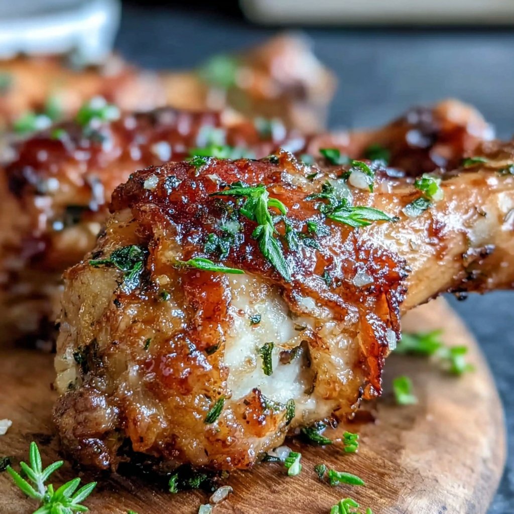 Drumstick Chicken With Lemon Herb Marinade