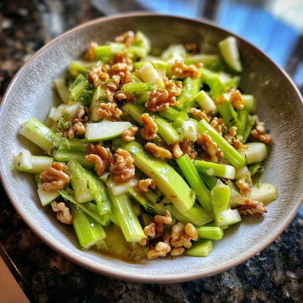 Celery And Apple Crunch Salad