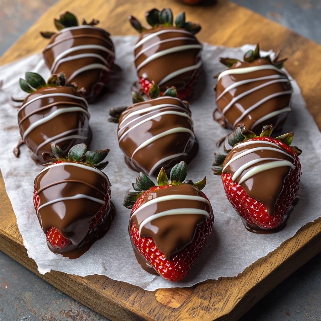 Chocolate Strawberries for Valentine’s Day